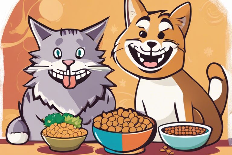 How does pet nutrition affect dental health?