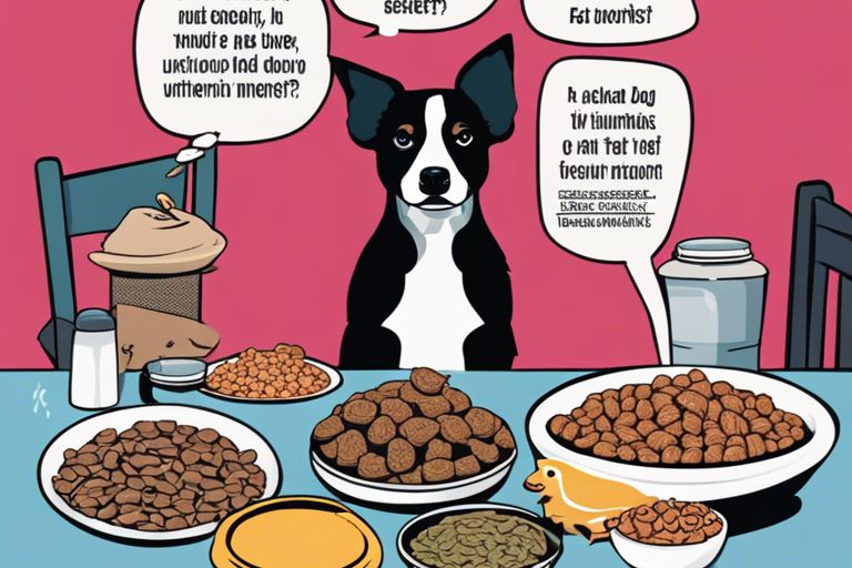 Can feeding my small dog table scraps interfere with their nutritional balance?